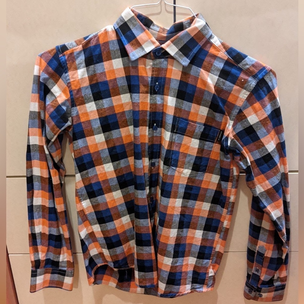 Armando Martillo button down shirt boys size 14 100% cotton